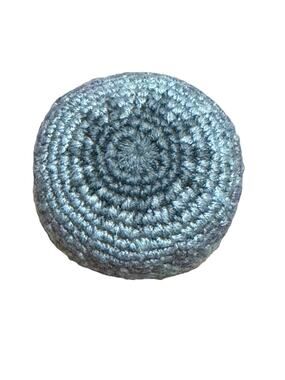 🔥World Footbag Boota Bag Crochet Hacky Gray/Teal BNWT🔥